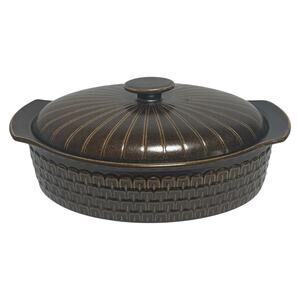 Wedgwood Vintage Pennine Oven-to-Table Stoneware Covered Pan – Retro Cookware